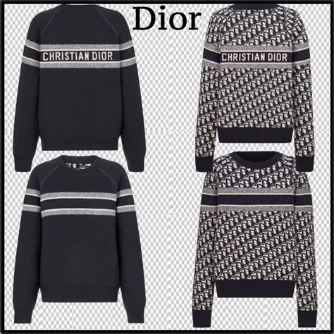 christian dior reversible sweater.